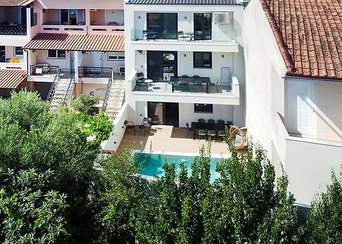 ヴィラ Cristalya Pool Sea View Kallithea